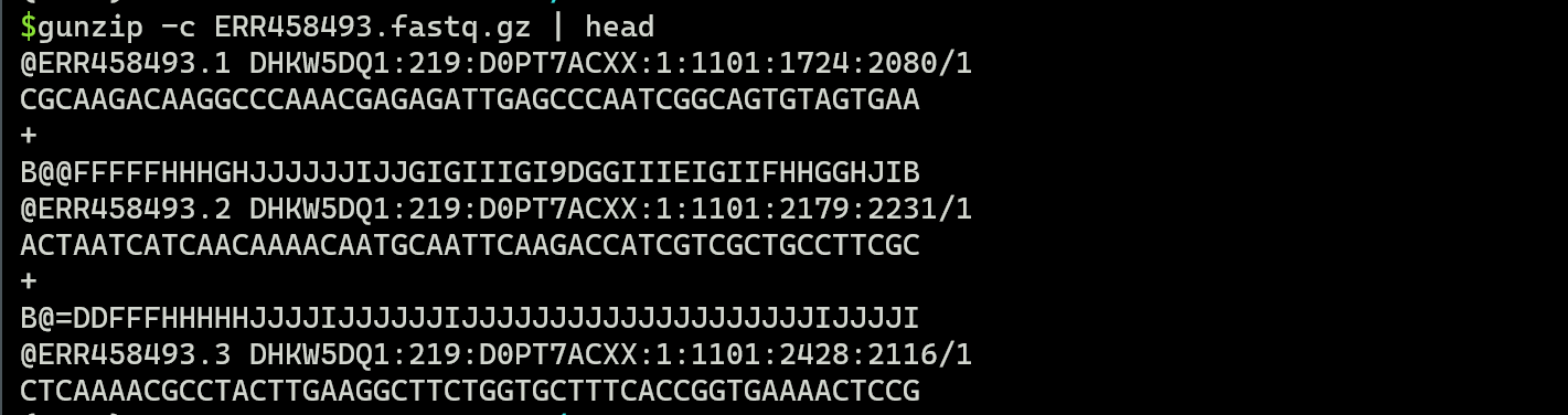 From Fastq data files to Read Count Matrix